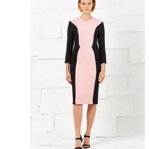 Couture crepe dress Atelier Caito for Hervé Pierre